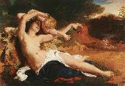 Brocky, Karoly Venus and Amor France oil painting artist